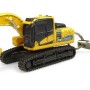 Universal Hobbies UH5853 Komatsu HB205 Hybrid Excavator Diecast Keyring