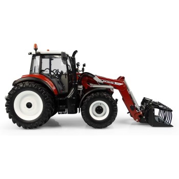 Universal Hobbies UH6235 New Holland T5.120 Fiat Centenario Tractor with 740TL Front Loader Terracotta Limited 1:32 