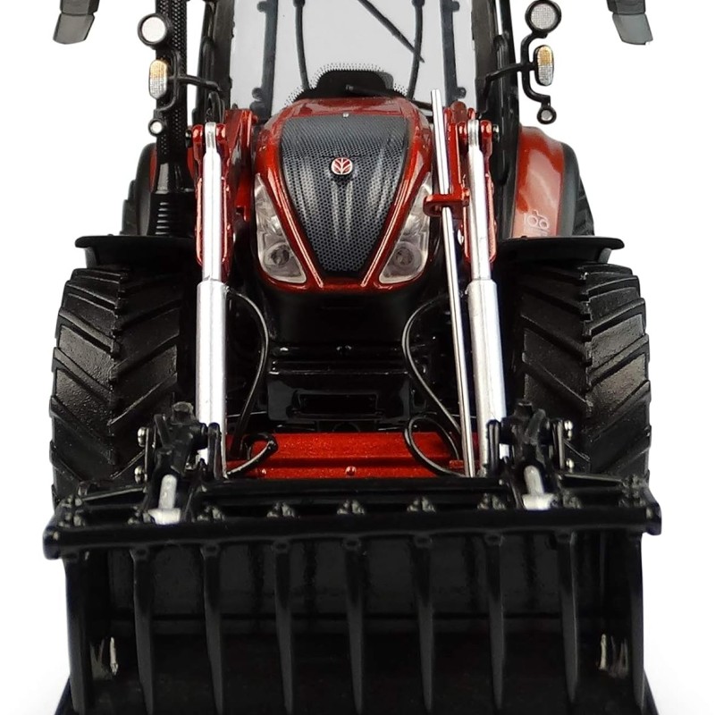 Universal Hobbies UH6235 New Holland T5.120 Fiat Centenario Tractor with 740TL Front Loader Terracotta Limited 1:32 