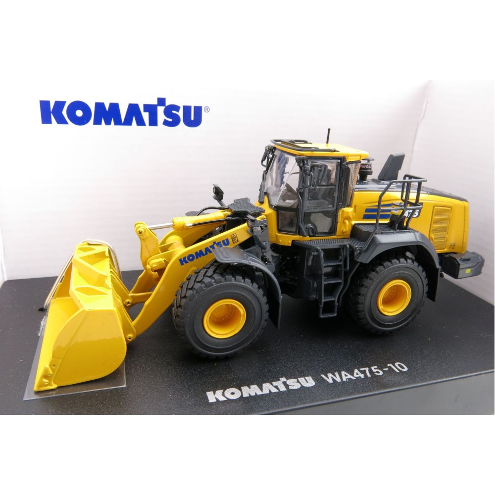 Universal Hobbies UH8146 Komatsu WA475-10 Four Wheel Loader New 2021 Scale 1:50