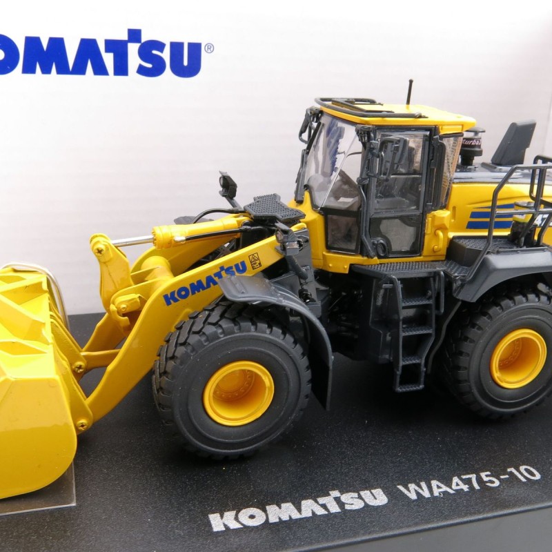 Universal Hobbies UH8146 Komatsu WA475-10 Four Wheel Loader New 2021 Scale 1:50