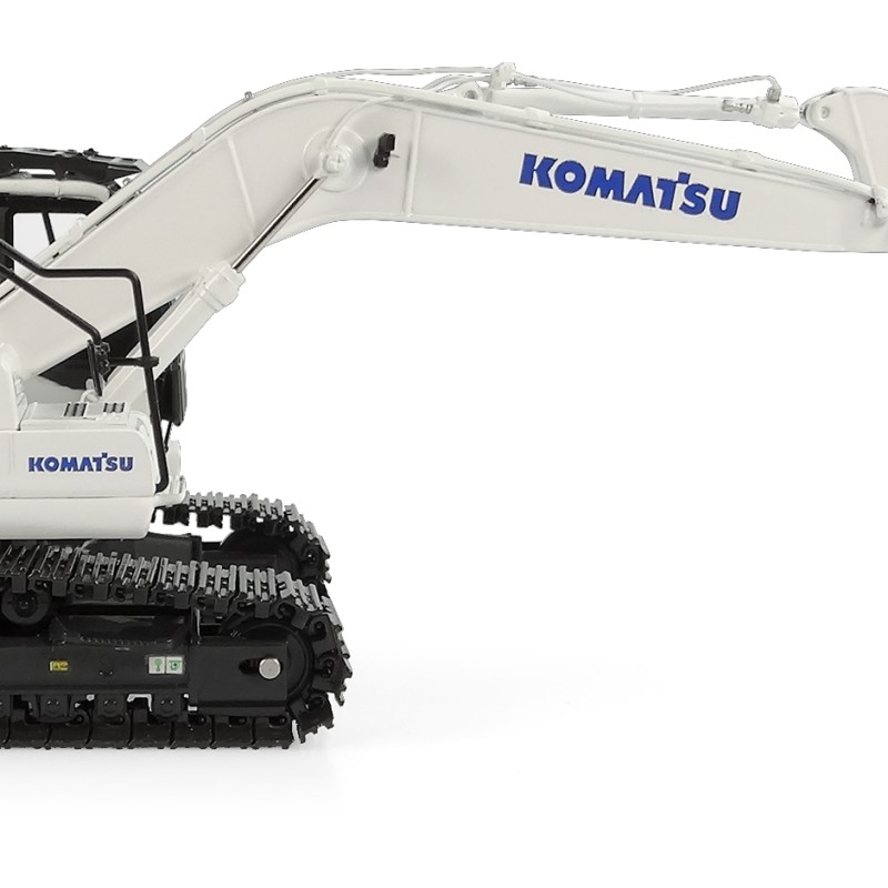 Universal Hobbies UH8158 Komatsu PC210 LCi-11 Excavator White Edition 750 pieces 1:50