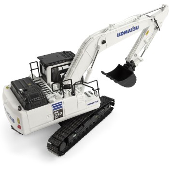 Universal Hobbies UH8158 Komatsu PC210 LCi-11 Excavator White Edition 750 pieces 1:50