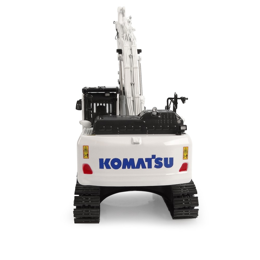 Universal Hobbies UH8158 Komatsu PC210 LCi-11 Excavator White Edition 750 pieces 1:50