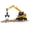 Universal Hobbies UH8162 Komatsu PW148-11 Wheeled Excavator with Bucket and Clamshell - Scale 1:50
