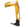 Universal Hobbies UH8162 Komatsu PW148-11 Wheeled Excavator with Bucket and Clamshell - Scale 1:50