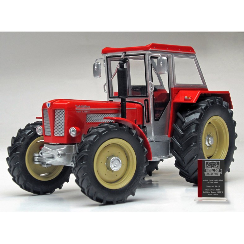 Weise Toys 1055 Schlüter Super 1250 V With Cabin Tractor - Scale 1:32