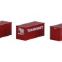 Cavallino Toys 410329 Mammoet Container Set IV 3x 20ft Container - Scale 1:50