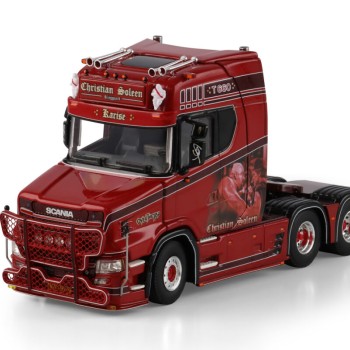 WSI 01-4699 - Vlastuin Torpedo 6x2 Tag Axle Truck - Christian Soleen - Over the Top Movie - Scale 1:50