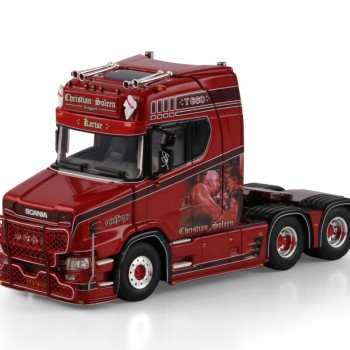 WSI 01-4699 - Vlastuin Torpedo 6x2 Tag Axle Truck - Christian Soleen - Over the Top Movie - Scale 1:50