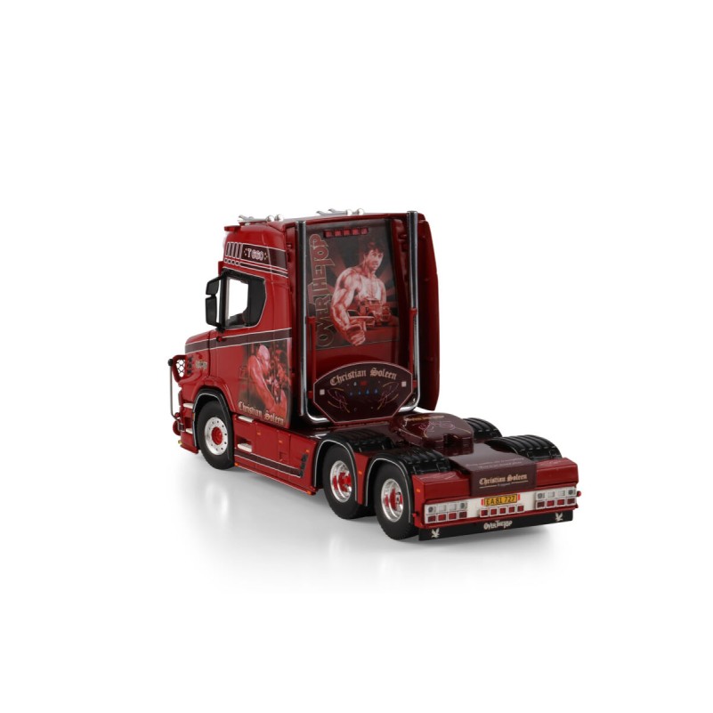 WSI 01-4699 - Vlastuin Torpedo 6x2 Tag Axle Truck - Christian Soleen - Over the Top Movie - Scale 1:50