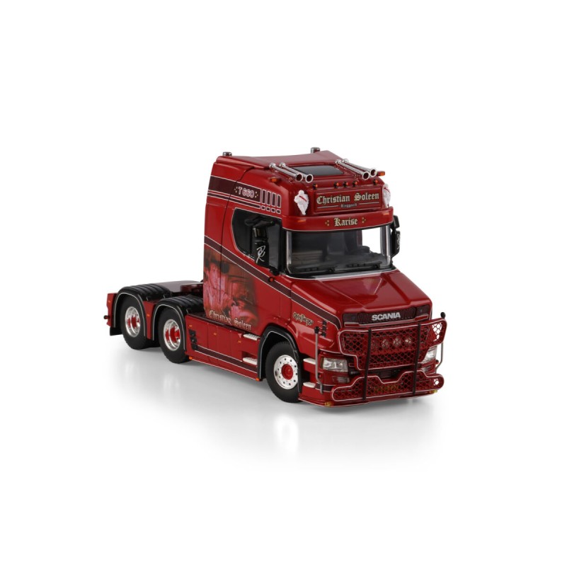 WSI 01-4699 - Vlastuin Torpedo 6x2 Tag Axle Truck - Christian Soleen - Over the Top Movie - Scale 1:50