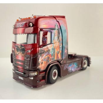 WSI 01-4714 - Scania S Highline CS20H 4x2 Truck - Transport Beau Brazilian Dream Scale 1:50