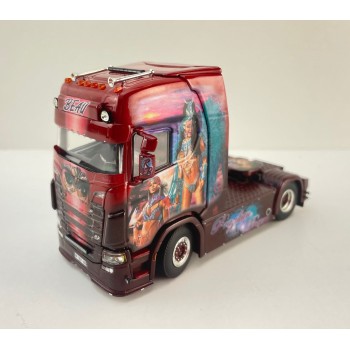 WSI 01-4714 - Scania S Highline CS20H 4x2 Truck - Transport Beau Brazilian Dream Scale 1:50