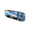 WSI 01-4814 - Volvo FH5 Globetrotter XL 6x2 Twin Steer 3 Axle Reefer Trailer Thomann - Outliner - Scale 1:50