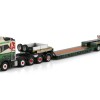WSI 01-4923 – Volvo FH5 Globetrotter 8X4 Truck with 4 Axle Nooteboom Low Loader Trailer - Westdijk SE - Scale 1:50