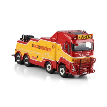 WSI 01-5006 Volvo FH5 Globetrotter 8X4 Falkom Wrecker 4-axle - Assistancekaren - Scale 1:50