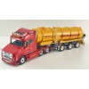 WSI 01-5202 - Vlastuin VT5 6X2 Tag Axle Prime Mover with Vacuum Tank Trailer - Vakutrans - Scale 1:50
