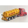 WSI 01-5202 - Vlastuin VT5 6X2 Tag Axle Prime Mover with Vacuum Tank Trailer - Vakutrans - Scale 1:50