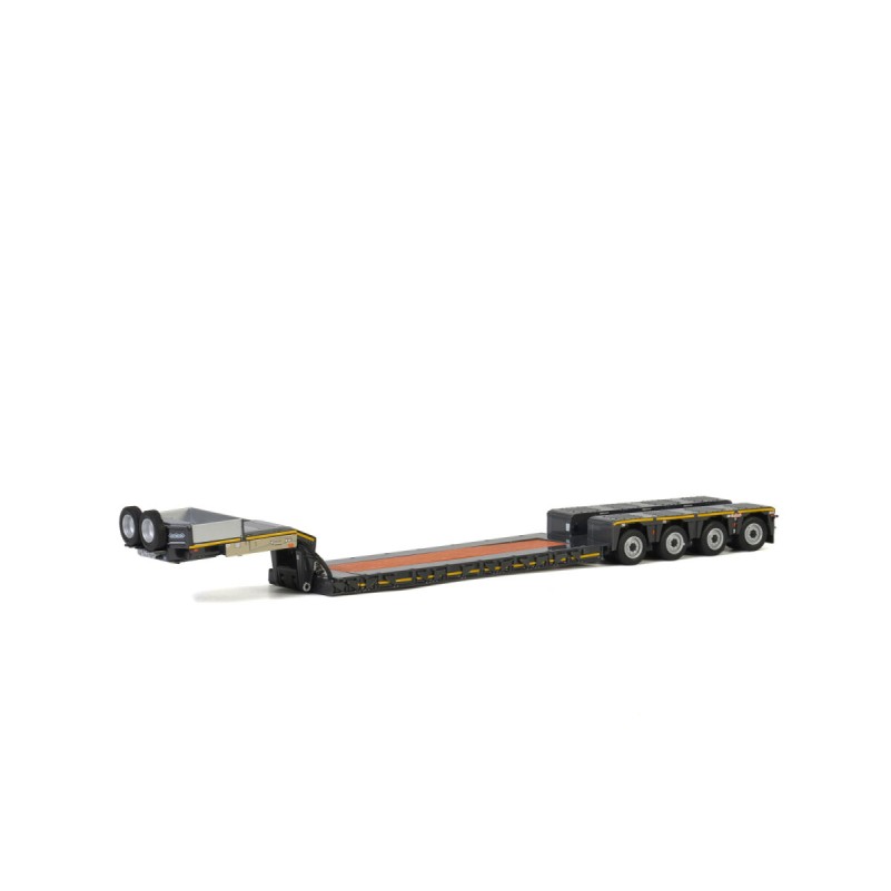 WSI 04-2081 Nooteboom Low Loader 4 Axle Grey - Scale 1:50
