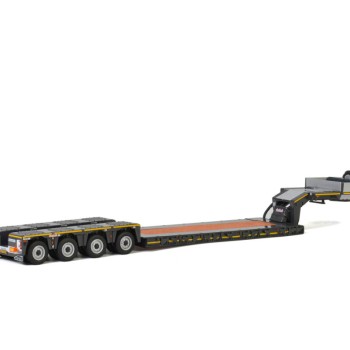 WSI 04-2081 Nooteboom Low Loader 4 Axle Grey - Scale 1:50