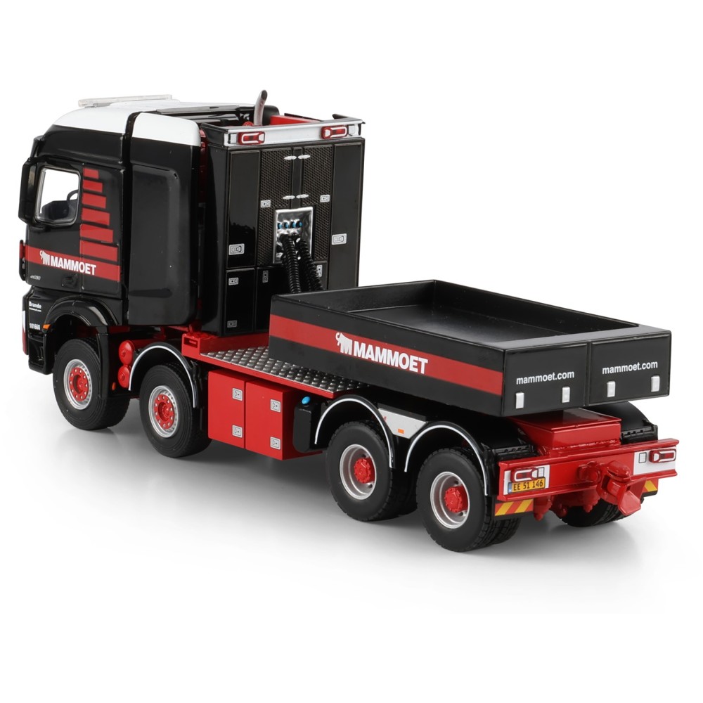WSI 410334 Mammoet Mercedes-Benz Acrocs MP5 SLT Stream space 8x6 with Ballast Box - Scale 1:50