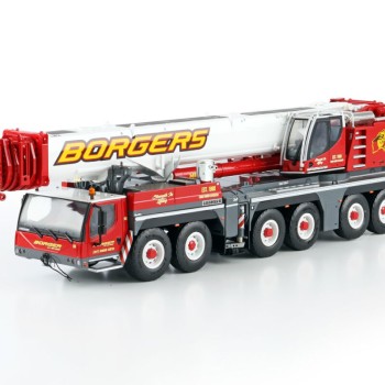 WSI 51-2172 LIEBHERR LTM 1350-6.1 Mobile Telescopic Crane - Borger Cranes - Scale 1:50