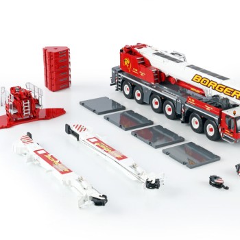 WSI 51-2172 LIEBHERR LTM 1350-6.1 Mobile Telescopic Crane - Borger Cranes - Scale 1:50