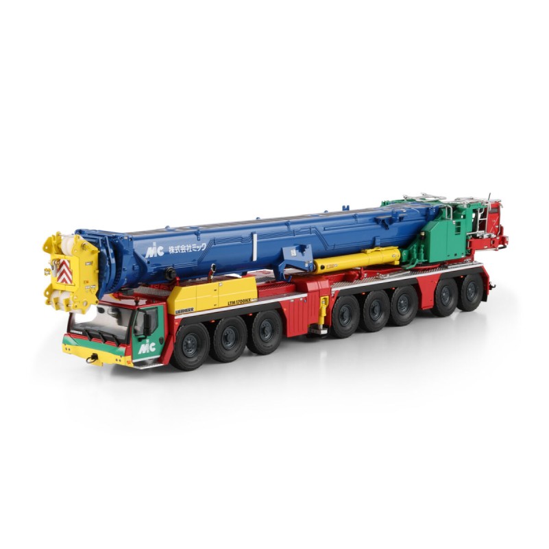WSI 51-2191 - Liebherr LTM 1650-8.1 8-axle Mobile Crane MIC Group Japan - Scale 1:50