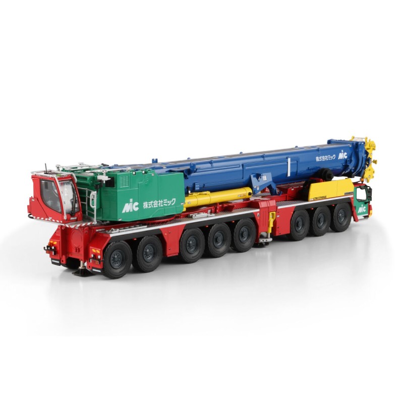 WSI 51-2191 - Liebherr LTM 1650-8.1 8-axle Mobile Crane MIC Group Japan - Scale 1:50
