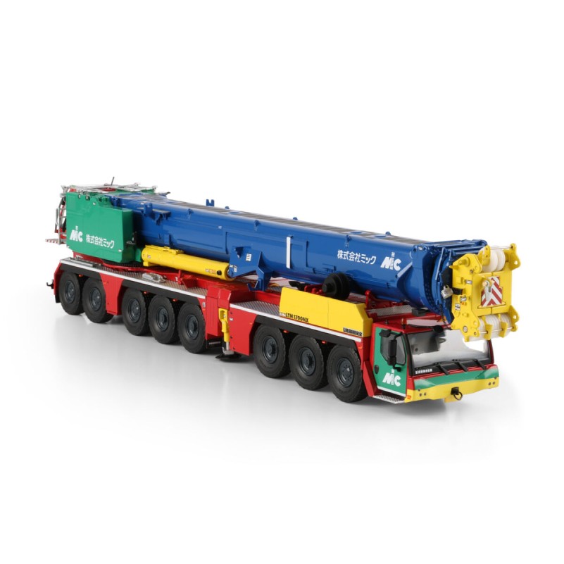 WSI 51-2191 - Liebherr LTM 1650-8.1 8-axle Mobile Crane MIC Group Japan - Scale 1:50