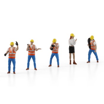 WSI 84-1004 - Figure Set 2 - 5x Figurines - Scale 1:50