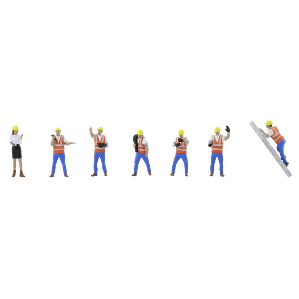 WSI 84-1004 - Figure Set 2 - 5x Figurines - Scale 1:50