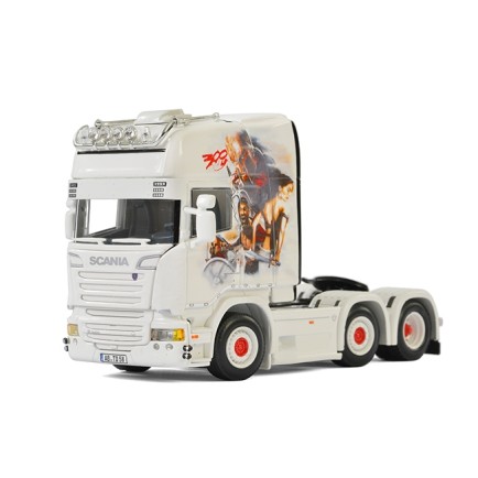 WSI 01-2102 Scania R730 Streamline Topline 6x2 Prime Mover - TiDe Spedition 300 Movie - Scale 1:50