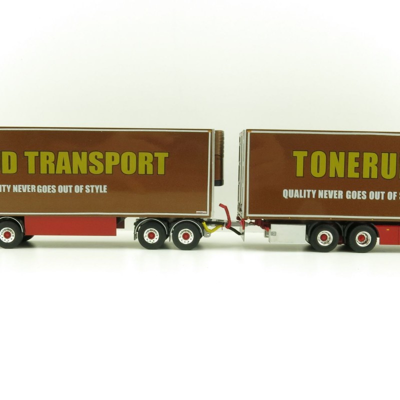 WSI 01-2307 Scania R Normal CR20N 6x4 Rigid Truck LZV Sweden Combo - Tonerud - Scale 1:50