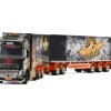 WSI 01-2336 VOLVO FH4 GLOBETROTTER XL 8x4 RIGED BOX TRUCK SWEDEN COMBO Kuljetus JP Mäkelä Oy - 1:50
