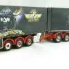 WSI 01-2336 VOLVO FH4 GLOBETROTTER XL 8x4 RIGED BOX TRUCK SWEDEN COMBO Kuljetus JP Mäkelä Oy - 1:50