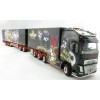 WSI 01-2336 VOLVO FH4 GLOBETROTTER XL 8x4 RIGED BOX TRUCK SWEDEN COMBO Kuljetus JP Mäkelä Oy - 1:50