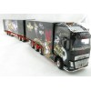 WSI 01-2336 VOLVO FH4 GLOBETROTTER XL 8x4 RIGED BOX TRUCK SWEDEN COMBO Kuljetus JP Mäkelä Oy - 1:50