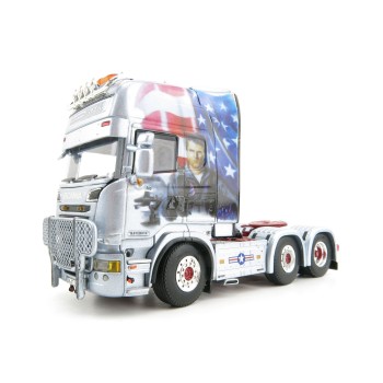 WSI 01-3174 Scania Streamline Topline 6X2 Twinsteer Truck  - TOP GUN Decker Transport - Scale 1:50