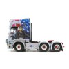 WSI 01-3174 Scania Streamline Topline 6X2 Twinsteer Truck  - TOP GUN Decker Transport - Scale 1:50