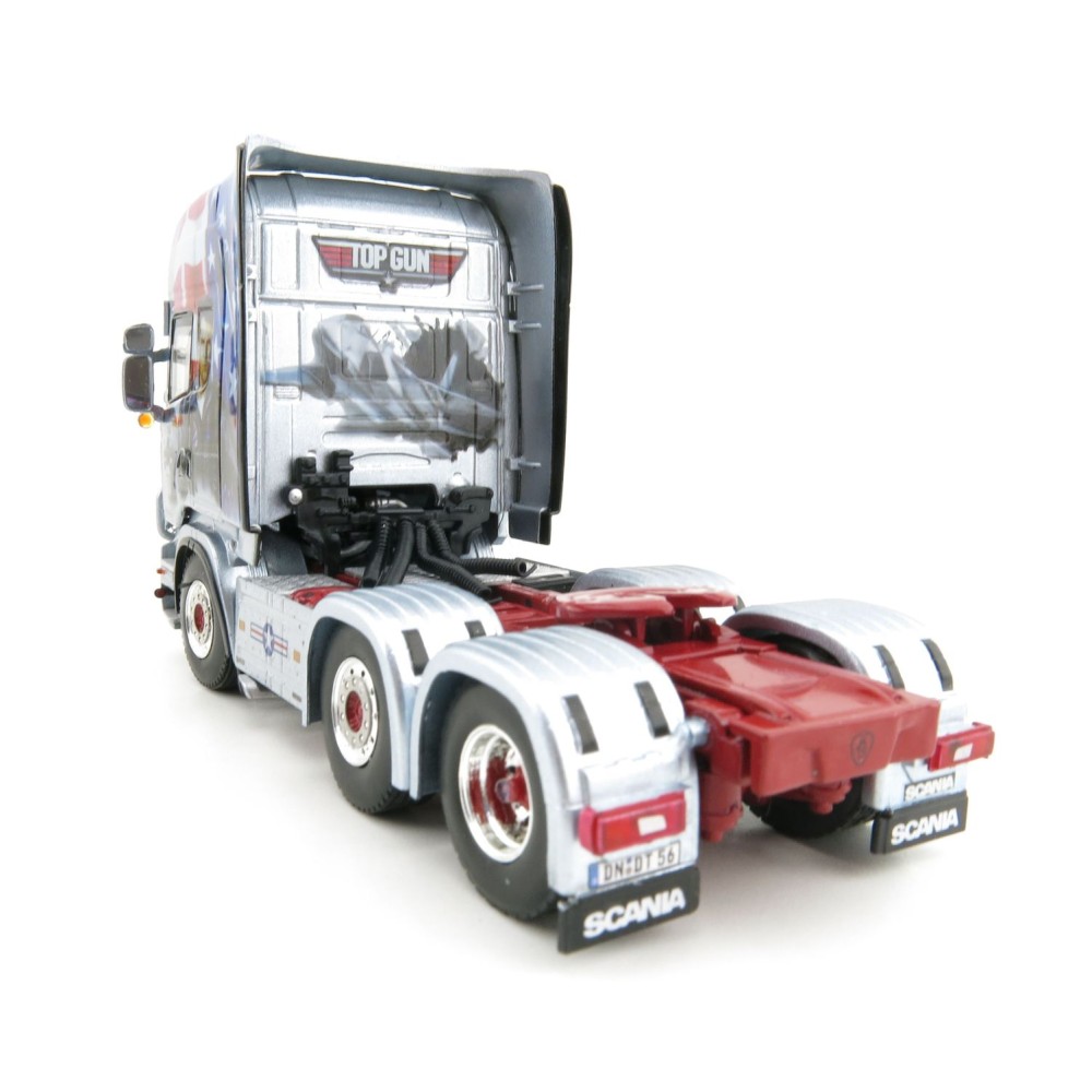WSI 01-3174 Scania Streamline Topline 6X2 Twinsteer Truck  - TOP GUN Decker Transport - Scale 1:50