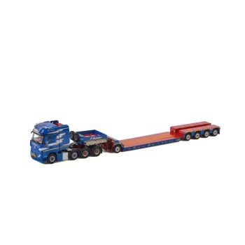 WSI 01-3304 MERCEDES-BENZ ACTROS MP4 SLT GIGA SPACE 8X4 LOW LOADER - P. Adams - 1:50