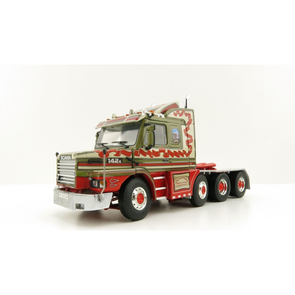 WSI 01-3335 Scania 142 3 Series Torpedo 8x4 Truck - Midtstøl - Scale 1:50