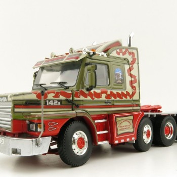 WSI 01-3335 Scania 142 3 Series Torpedo 8x4 Truck - Midtstøl - Scale 1:50