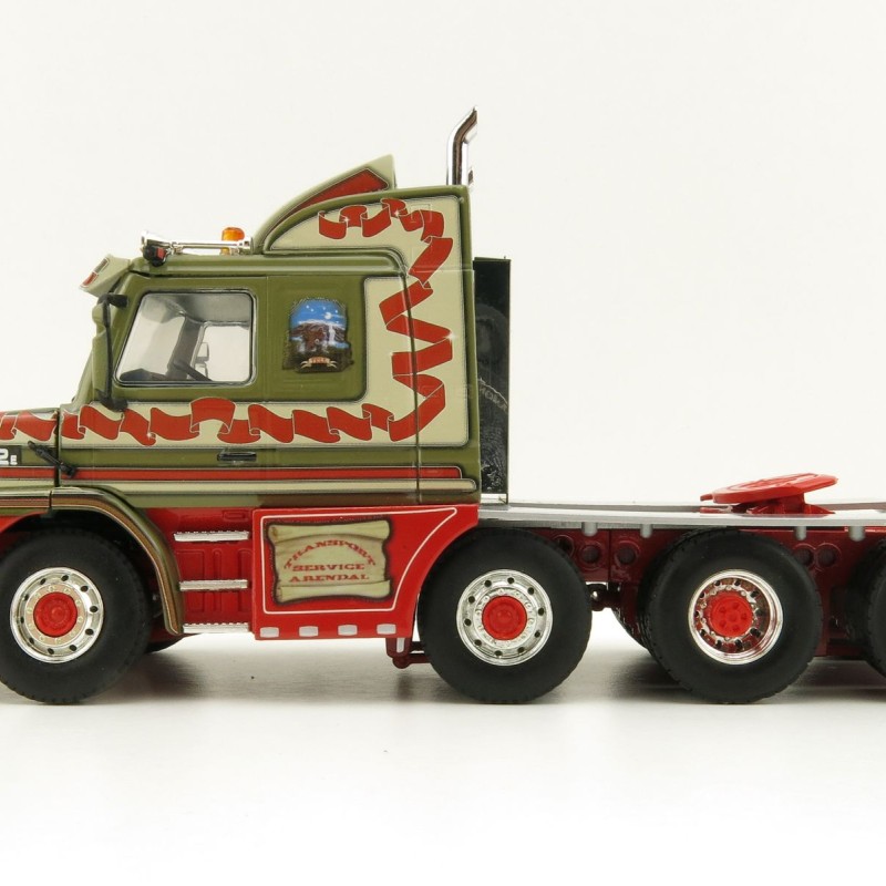 WSI 01-3335 Scania 142 3 Series Torpedo 8x4 Truck - Midtstøl - Scale 1:50