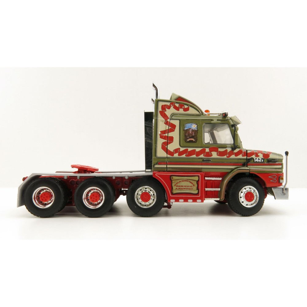 WSI 01-3335 Scania 142 3 Series Torpedo 8x4 Truck - Midtstøl - Scale 1:50