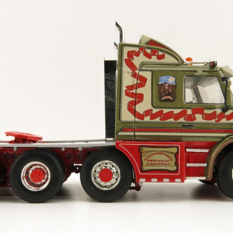 WSI 01-3335 Scania 142 3 Series Torpedo 8x4 Truck - Midtstøl - Scale 1:50