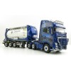 WSI 01-3435 Volvo FH04 GL XL 6x2 Truck with Trailer 25ft Tank Container - Ingo Dinges - Scale 1:50