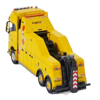 WSI 01-3465 Volvo FH4 Globetrotter 6x2 Falkom Wrecker Truck - Logicx - Scale 1:50